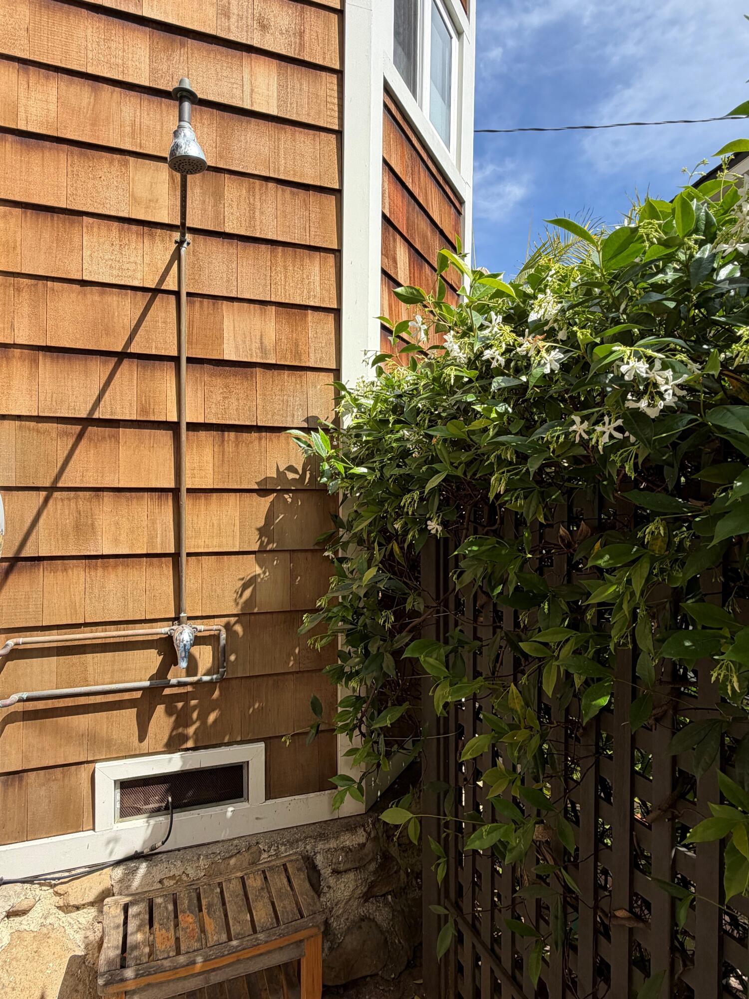 1315 Virginia Road Montecito, CA 93108 - Photo 15 of 44 a view of a backyard with plants