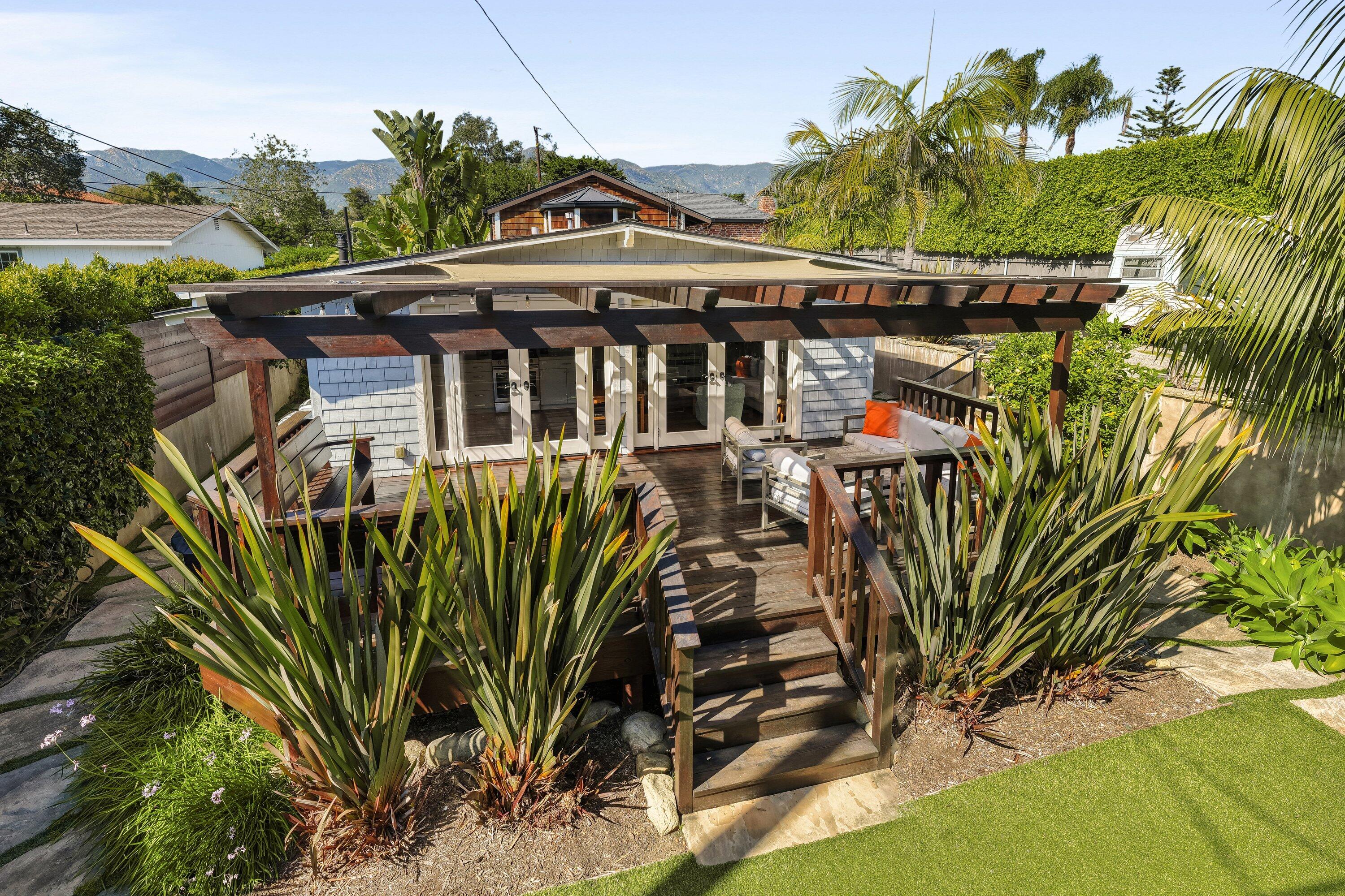 1315 Virginia Road Montecito, CA 93108 - Photo 23 of 44 Outdoor entertaining at rear house