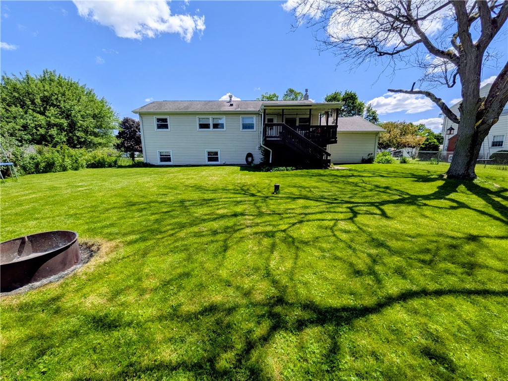 225 Meadowlark Road Horseheads, NY 14845 - Photo 5 of 49 Full Fenced Large Backyard (100 x 125 feet)