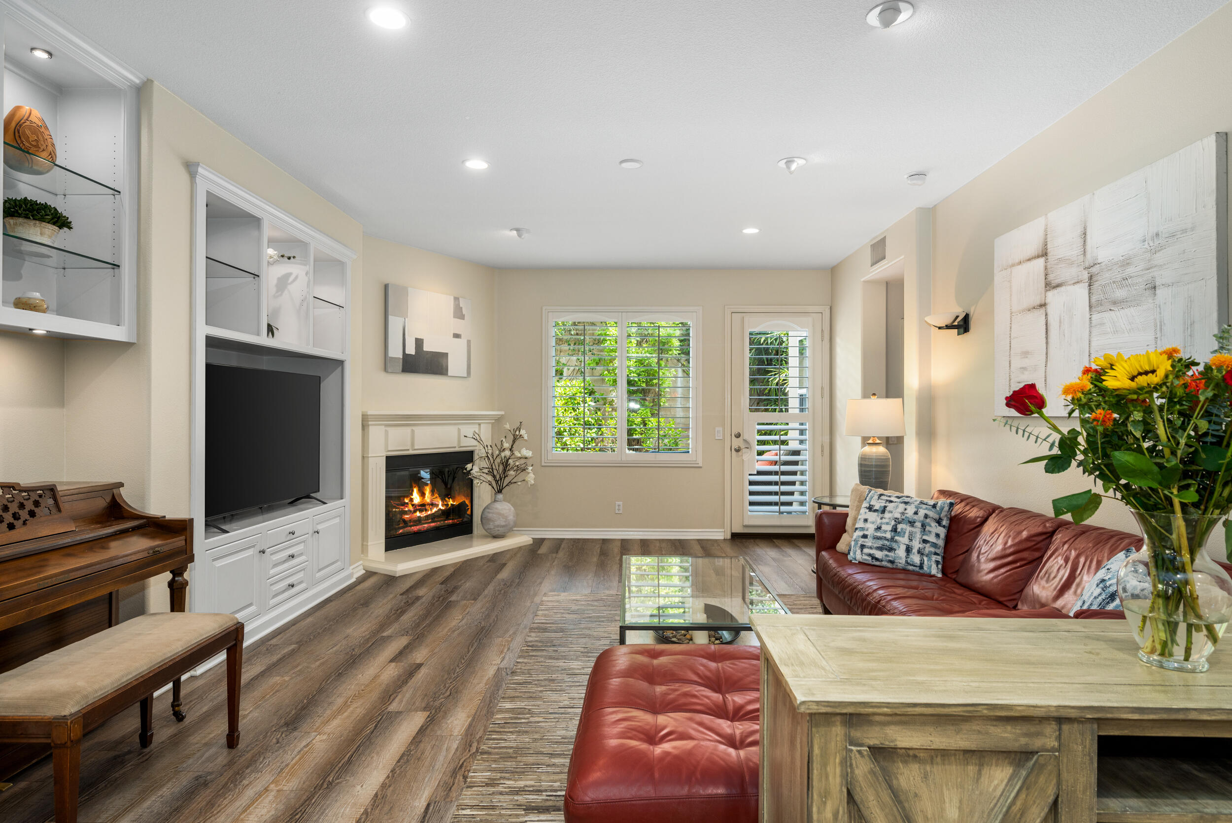 729 Salveson Road Brea, CA 92821 - Photo 11 of 43 a living room with furniture fireplace and flat screen tv