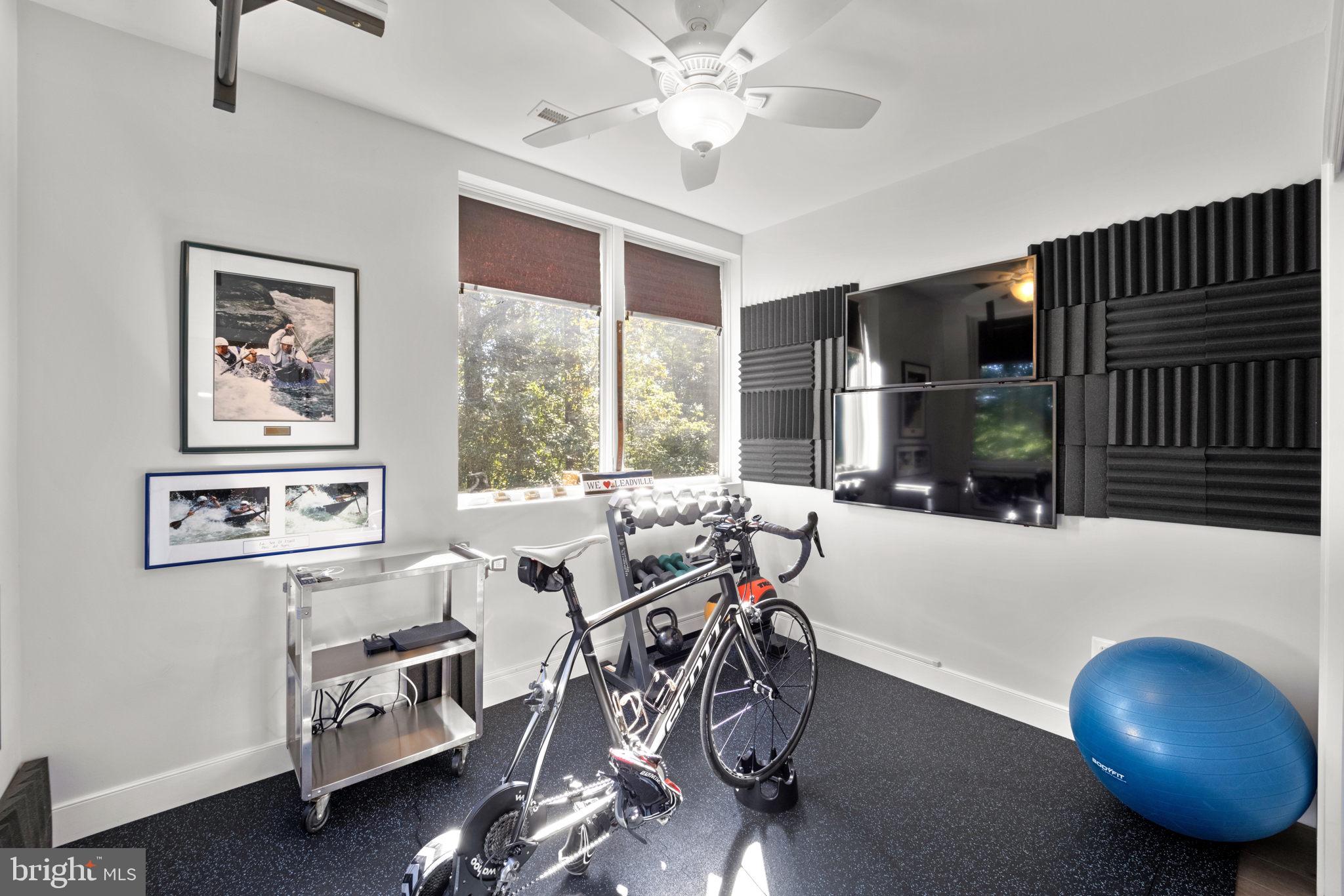 606 Brookes Ridge Court Bethesda, MD 20816 - Photo 29 of 41 Lower Level Home Gym/Bedroom