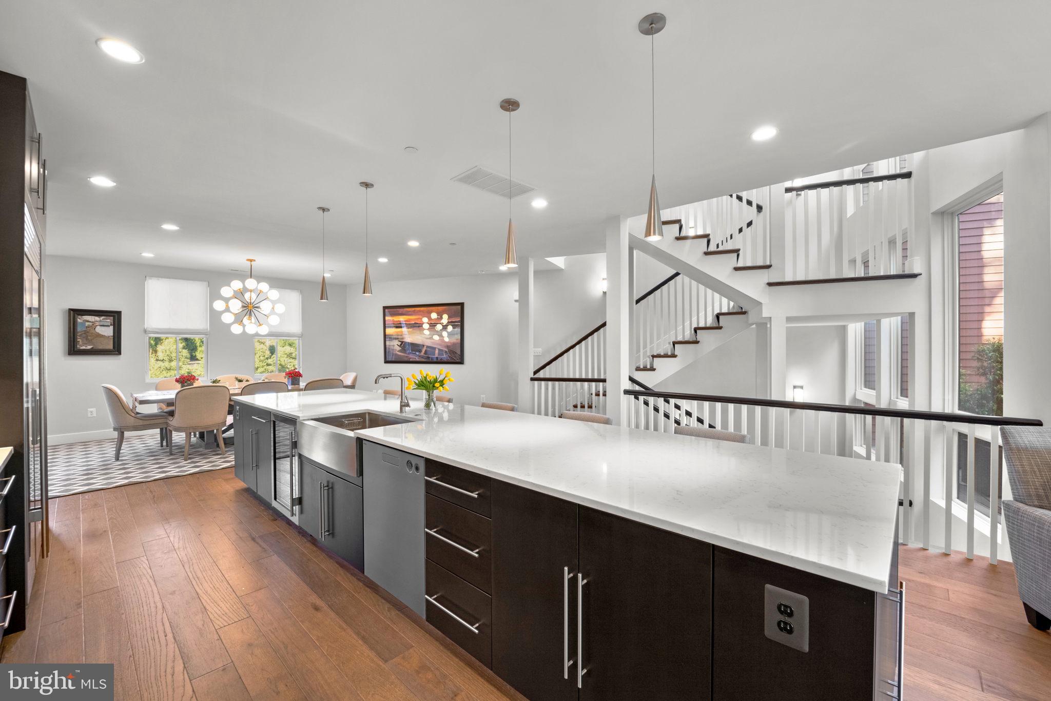 606 Brookes Ridge Court Bethesda, MD 20816 - Photo 6 of 41 Kitchen Over-sized Island