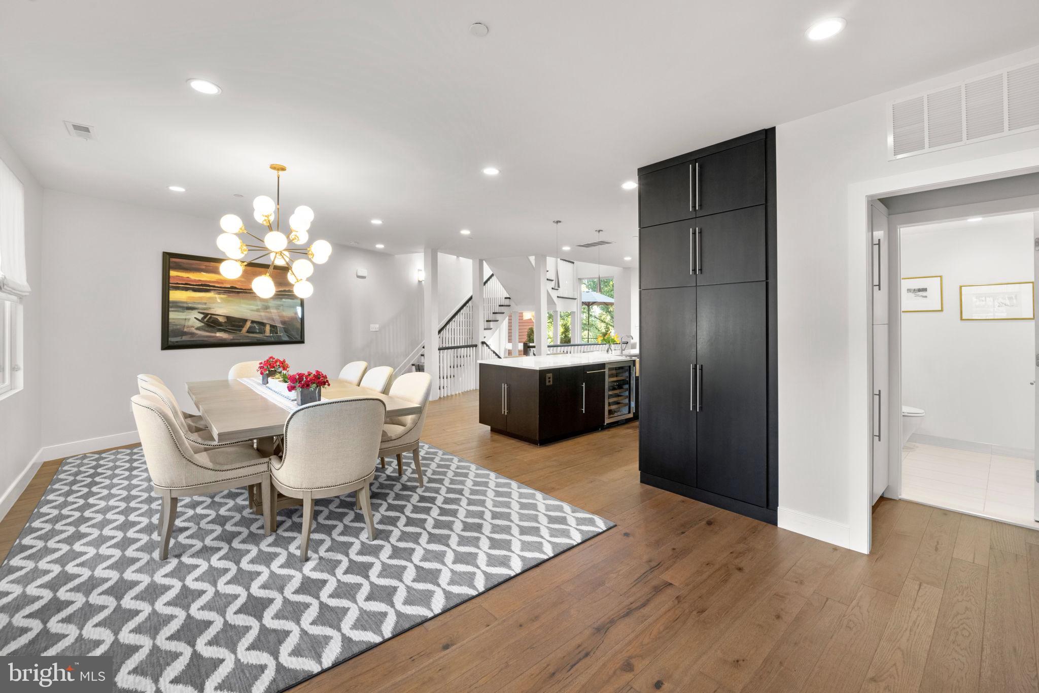 606 Brookes Ridge Court Bethesda, MD 20816 - Photo 10 of 41 Dining Room open to Kitchen