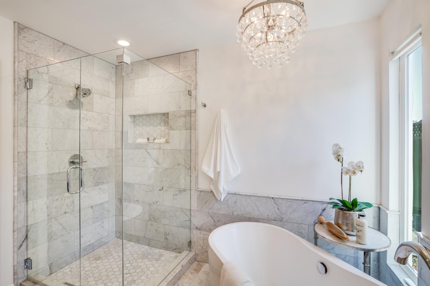 1564 Meadow Lane Mountain View, CA 94040 - Photo 19 of 36 a bathroom with a sink a toilet and shower