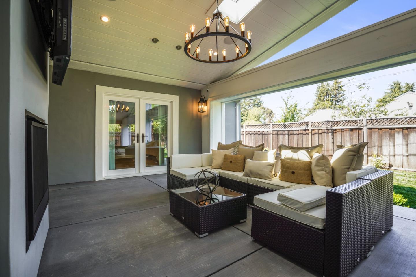 1564 Meadow Lane Mountain View, CA 94040 - Photo 32 of 36 a living room with furniture and a large window