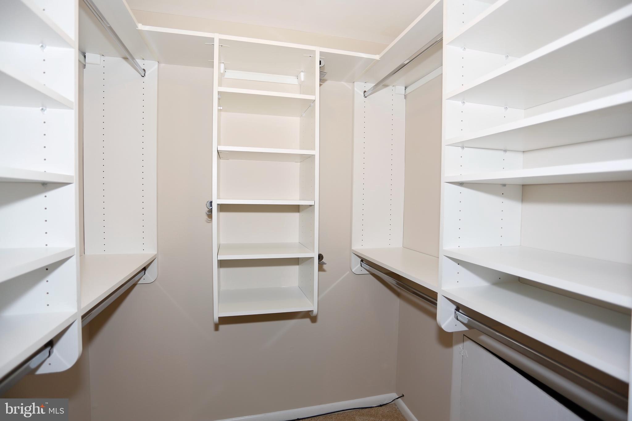 6308 Marywood Road Bethesda, MD 20817 - Photo 22 of 30 a view of an empty walk in closet