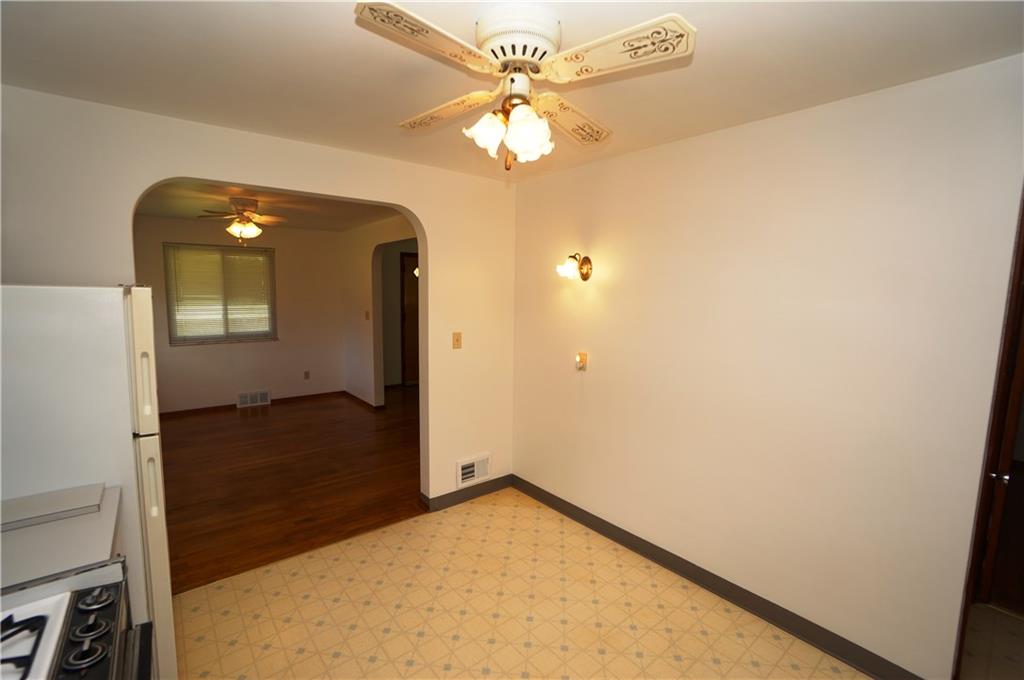 284 Mansfield Road Washington, PA 15301 - Photo 13 of 25 View of kitchen into dining room...room for table & chairs along wall.