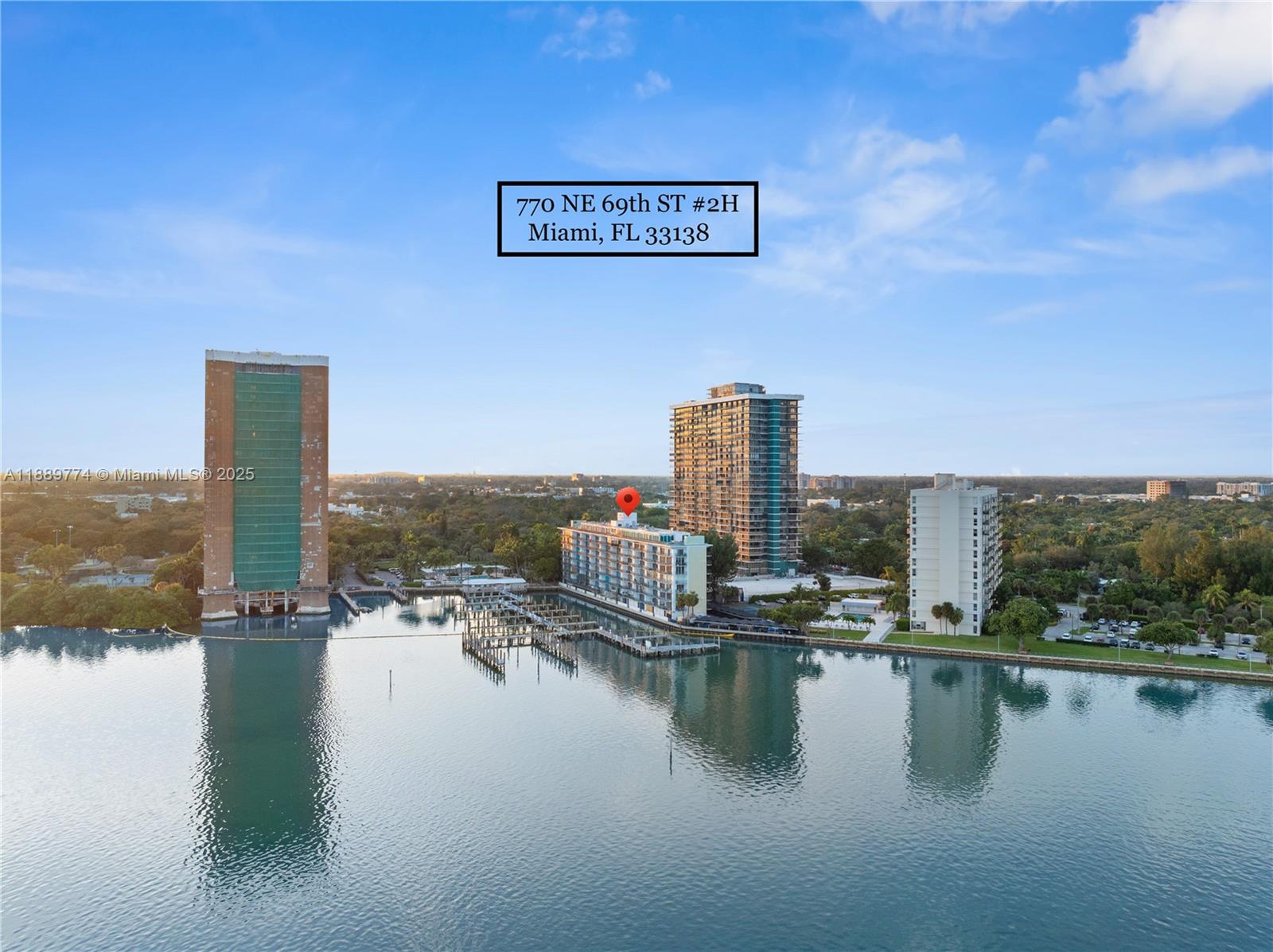 770 Northeast 69th Street, Unit 2H Miami, FL 33138 - Photo 2 of 39 a view of a water with a large window