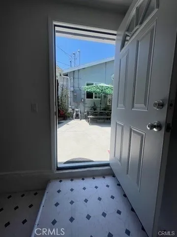 a view of front door