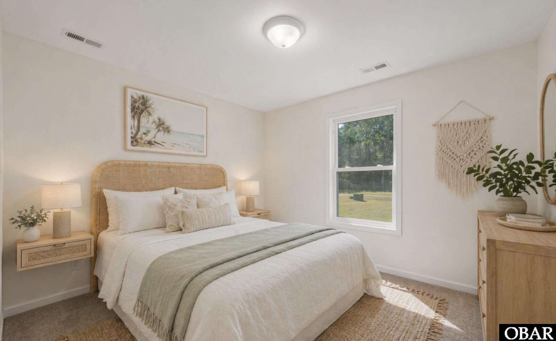 194 Barnard Road, Unit 1 Grandy, NC 27965 - Photo 34 of 58 Virtually staged 2nd bedroom