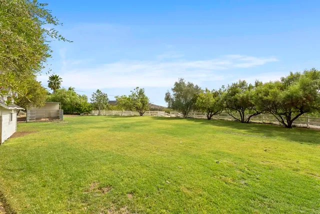 a view of outdoor space and yard