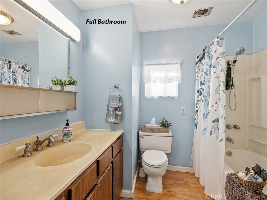 17757 Wheeler Road Helendale, CA 92342 - Photo 7 of 30 a bathroom with a sink toilet and shower