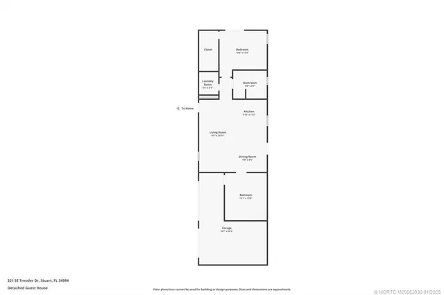 $695,000 | 221 Southeast Tressler Drive, Stuart, FL 34994