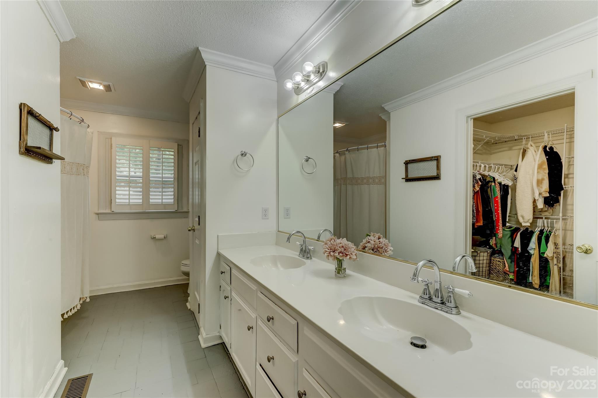 1631 Amanda Lane Rock Hill, SC 29730 - Photo 22 of 43 a bathroom with a double vanity sink and a mirror