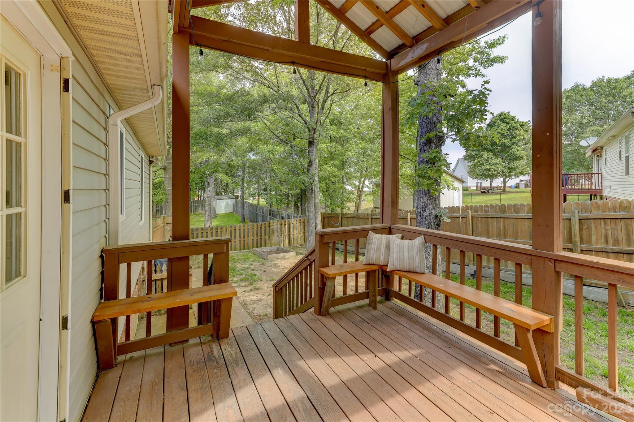 1631 Amanda Lane Rock Hill, SC 29730 - Photo 36 of 43 a view of a balcony with wooden floor