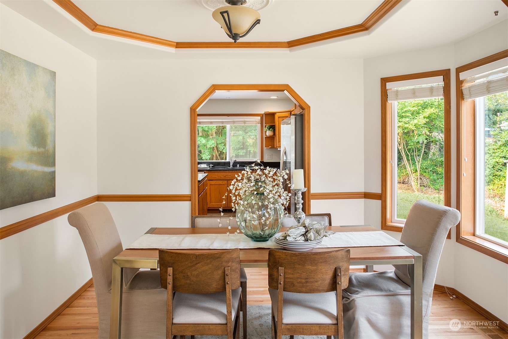 10818 27th Avenue Southeast Everett, WA 98208 - Photo 17 of 36 a view of a dining room with furniture and window