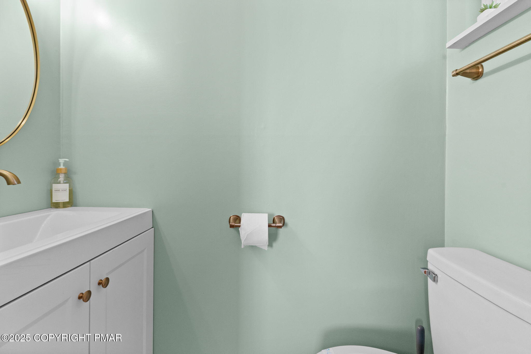 128 Winding Hill Road Pocono Pines, PA 18350 - Photo 34 of 77 a bathroom with a sink and a vanity