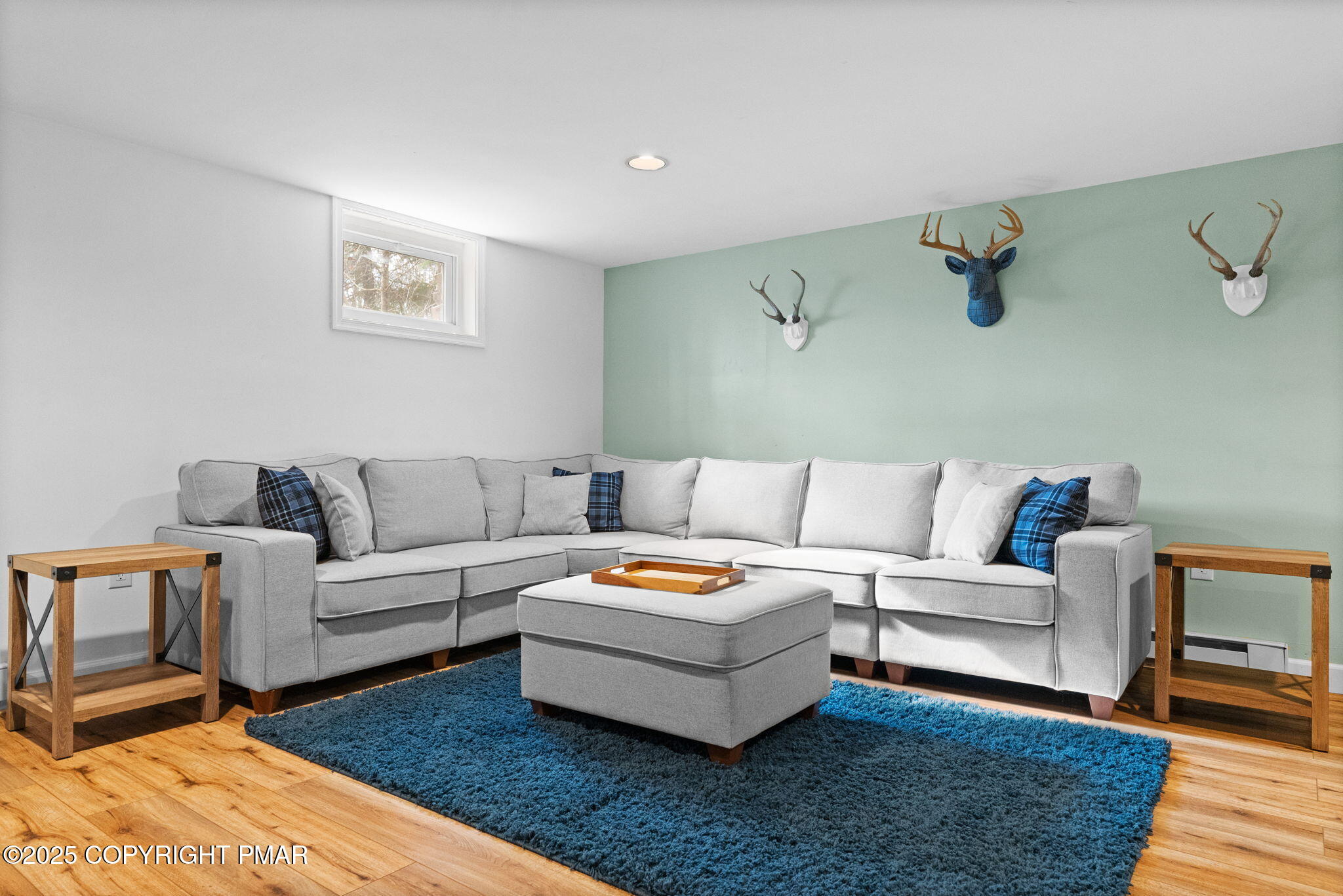128 Winding Hill Road Pocono Pines, PA 18350 - Photo 44 of 77 a living room with furniture and wooden floor