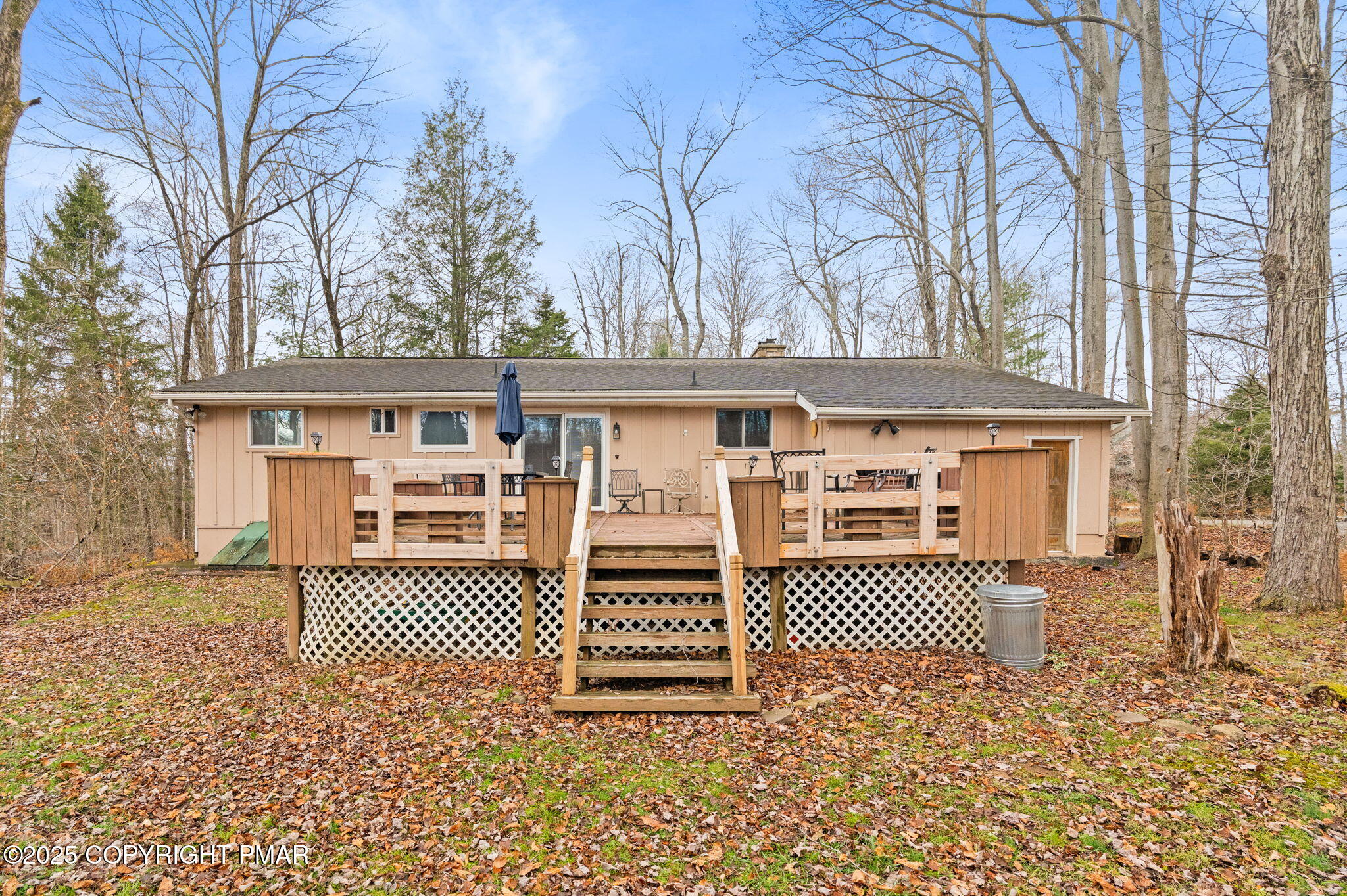 128 Winding Hill Road Pocono Pines, PA 18350 - Photo 73 of 77 front view of a house with a rug