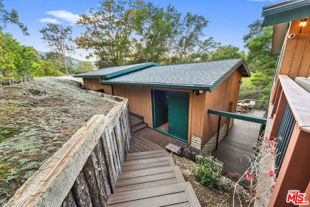 25659 Aline Way Calabasas, CA 91302 - Photo 41 of 53 a view of a backyard with sitting area