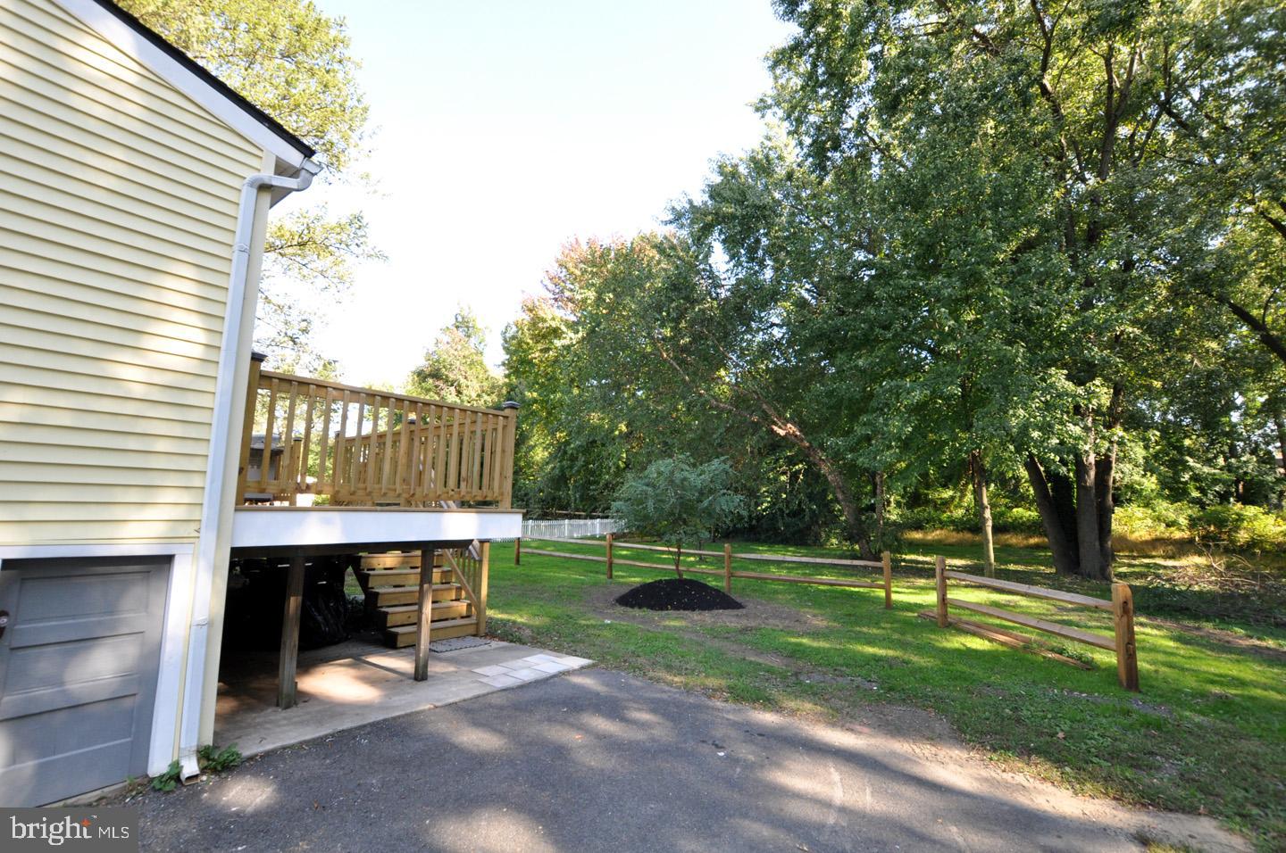20 New Albany Road Moorestown, NJ 08057 - Photo 24 of 25 a view of backyard with deck and garden