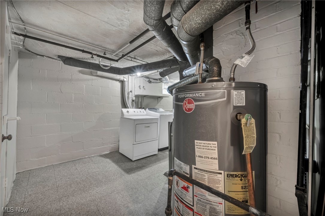 12930 Havana Road Cleveland, OH 44125 - Photo 31 of 37 Basement with water heater