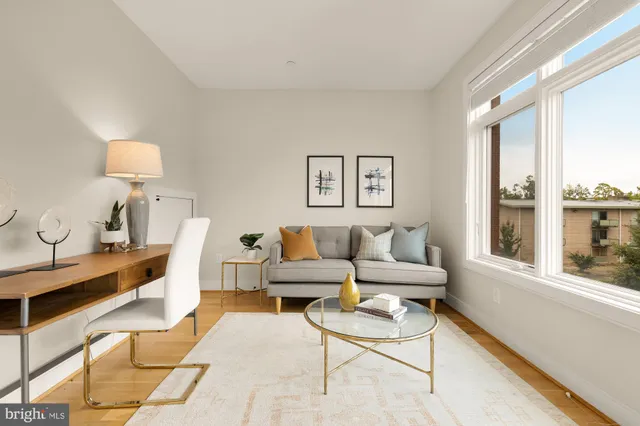a bathroom with a shower and a mirror