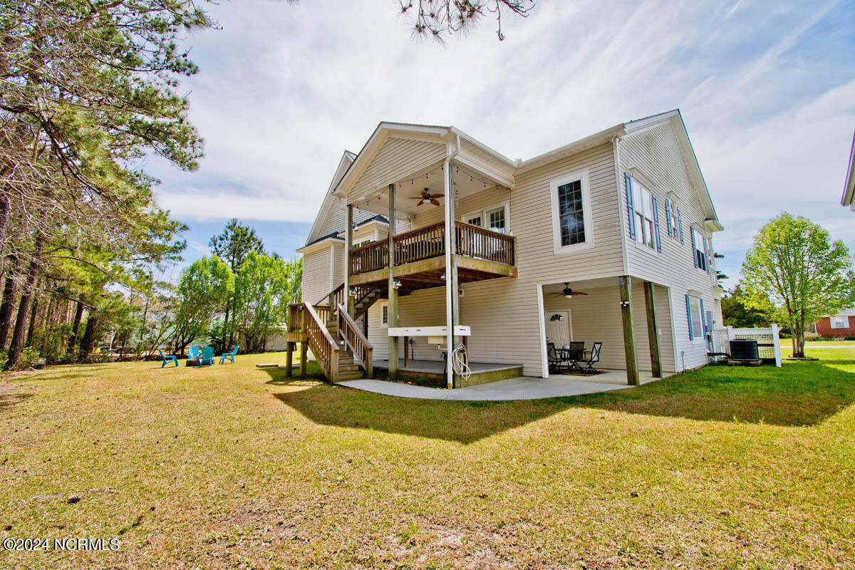 116 Pearl Drive Beaufort, NC 28516 - Photo 53 of 67 Rear View of Home