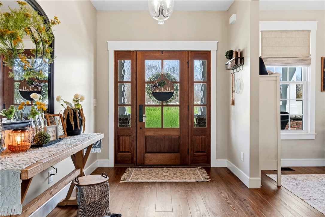 1158 Pyle Road Clarksville, OH 45113 - Photo 13 of 76 Step into this welcoming entrance foyer featuring rich LVP flooring and abundant natural light.