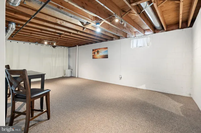 a view of storage and utility room