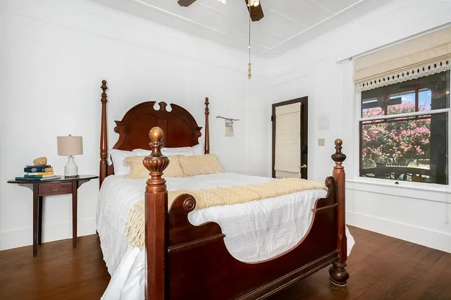 a room with furniture and window