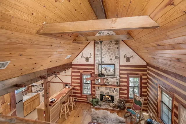 a view of a building with stairs