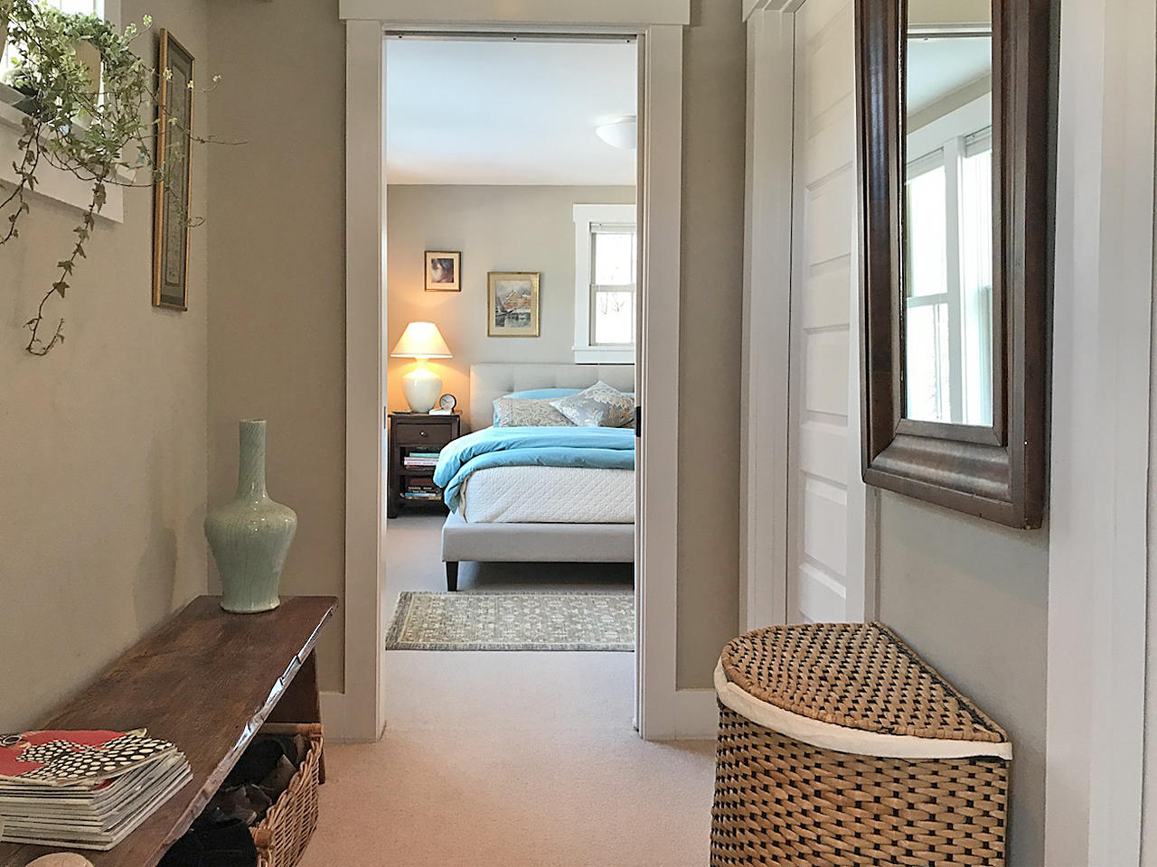 1777 Bristol Road Bristol, ME 04539 - Photo 23 of 48 Master Suite Hallway