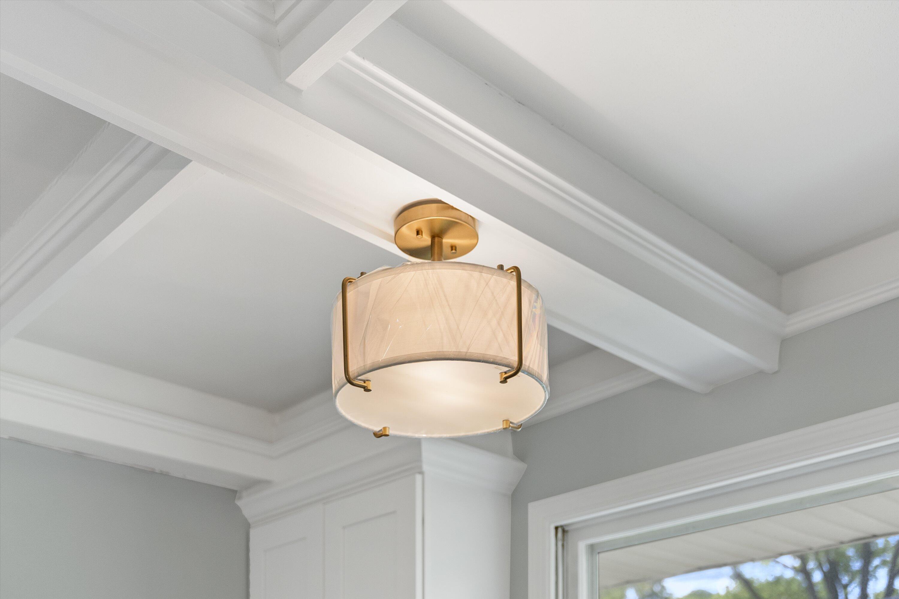 3455 South Russel Road New Berlin, WI 53151 - Photo 16 of 42 Beautiful Coffered Ceiling!