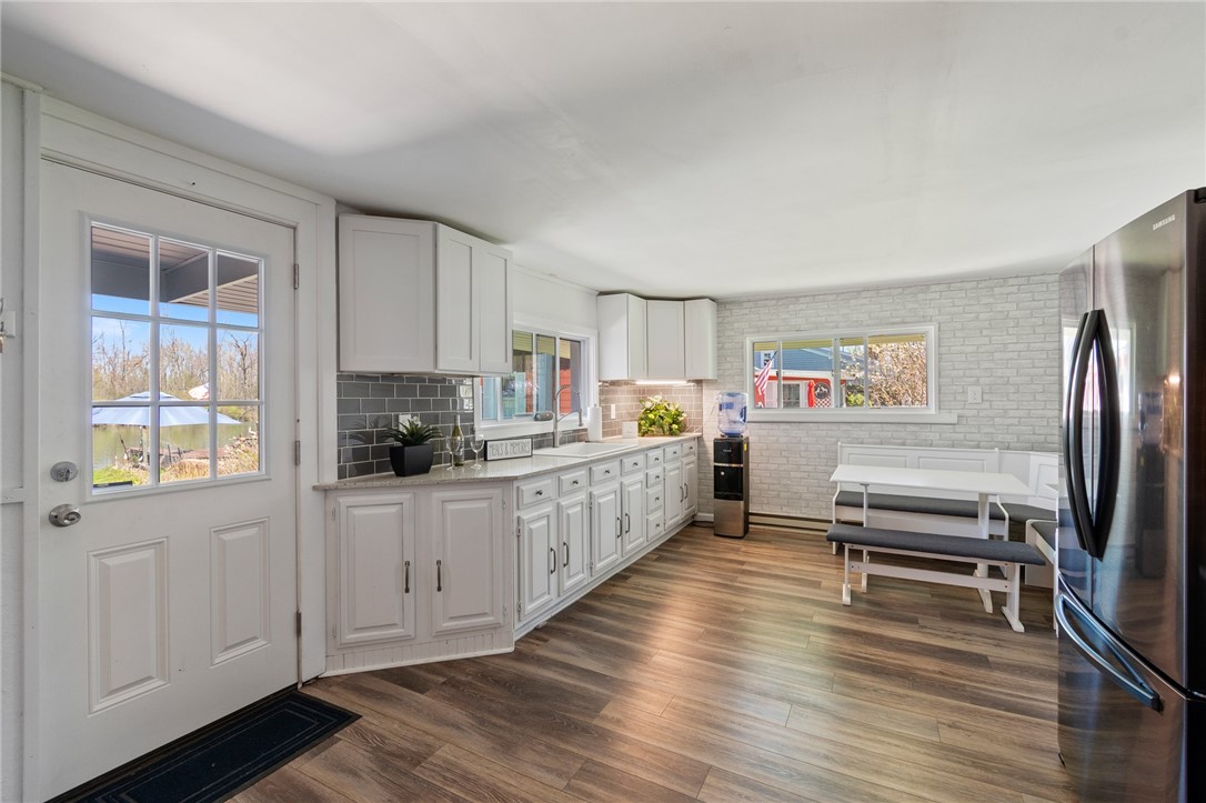 3203 Demont Road Seneca Falls, NY 13148 - Photo 13 of 32 Newly remodeled kitchen with granite countertops-