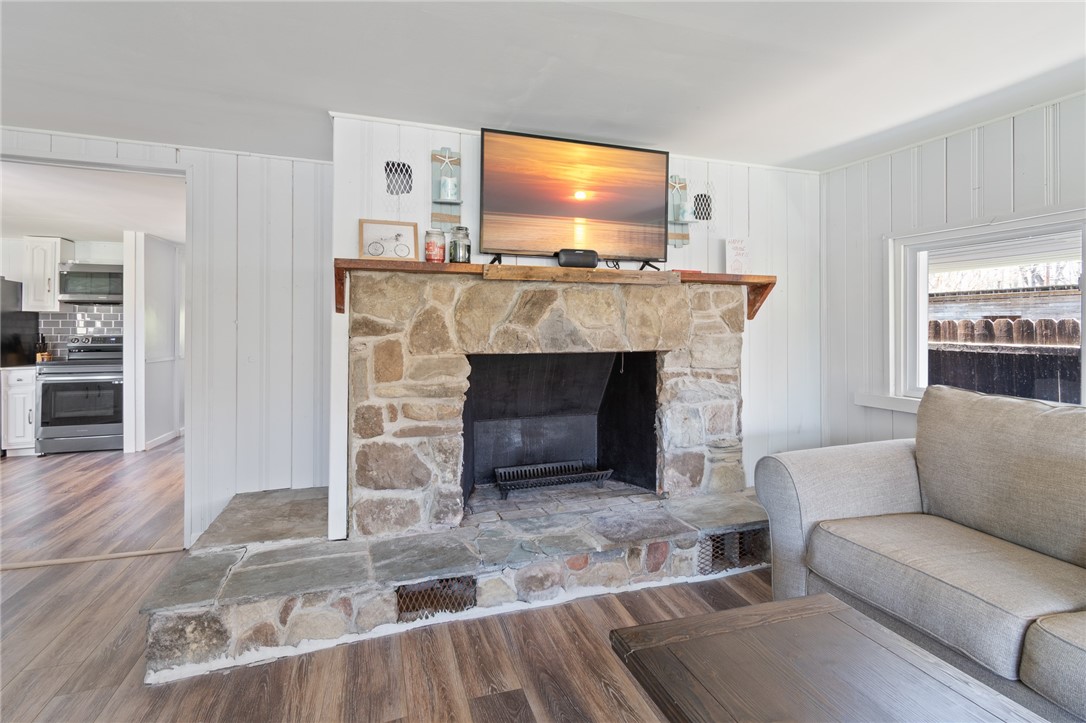3203 Demont Road Seneca Falls, NY 13148 - Photo 15 of 32 This stone hearth adds natural beauty to this room