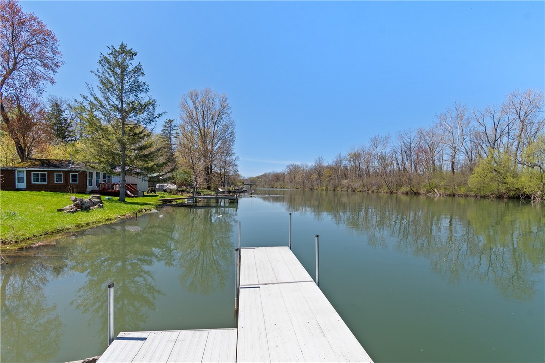 3203 Demont Road Seneca Falls, NY 13148 - Photo 6 of 32 The L shaped dock is just right for sunbathing or