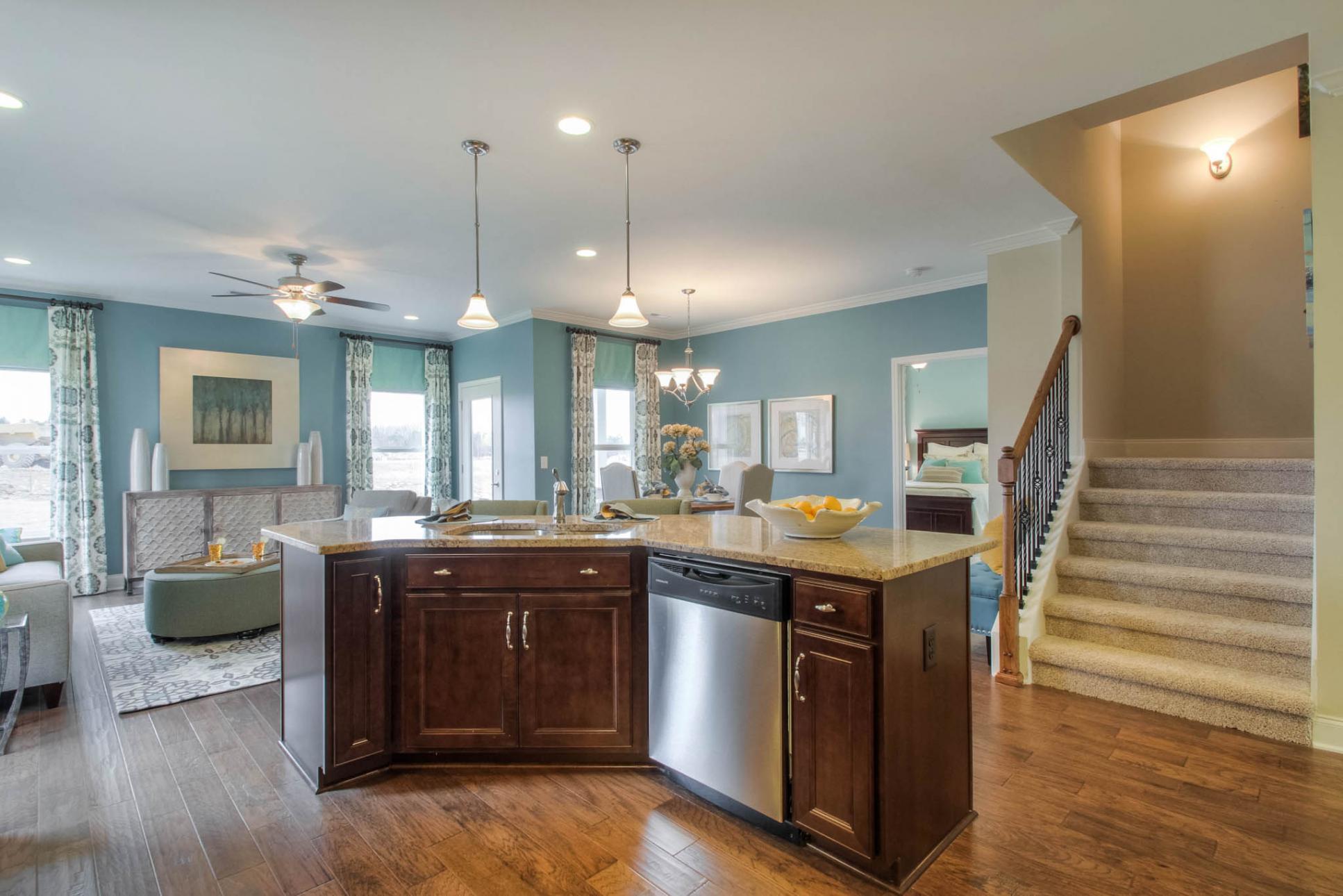 100 Szilard Street Oak Ridge, TN 37830 - Photo 3 of 13 Addison Kitchen Island to Living