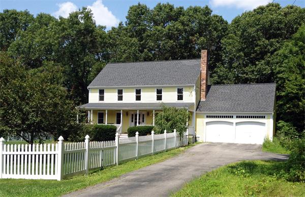 15 McGuire Road Sutton, MA 01590 - Photo 2 of 30 a aerial view of a house with a garden and yard