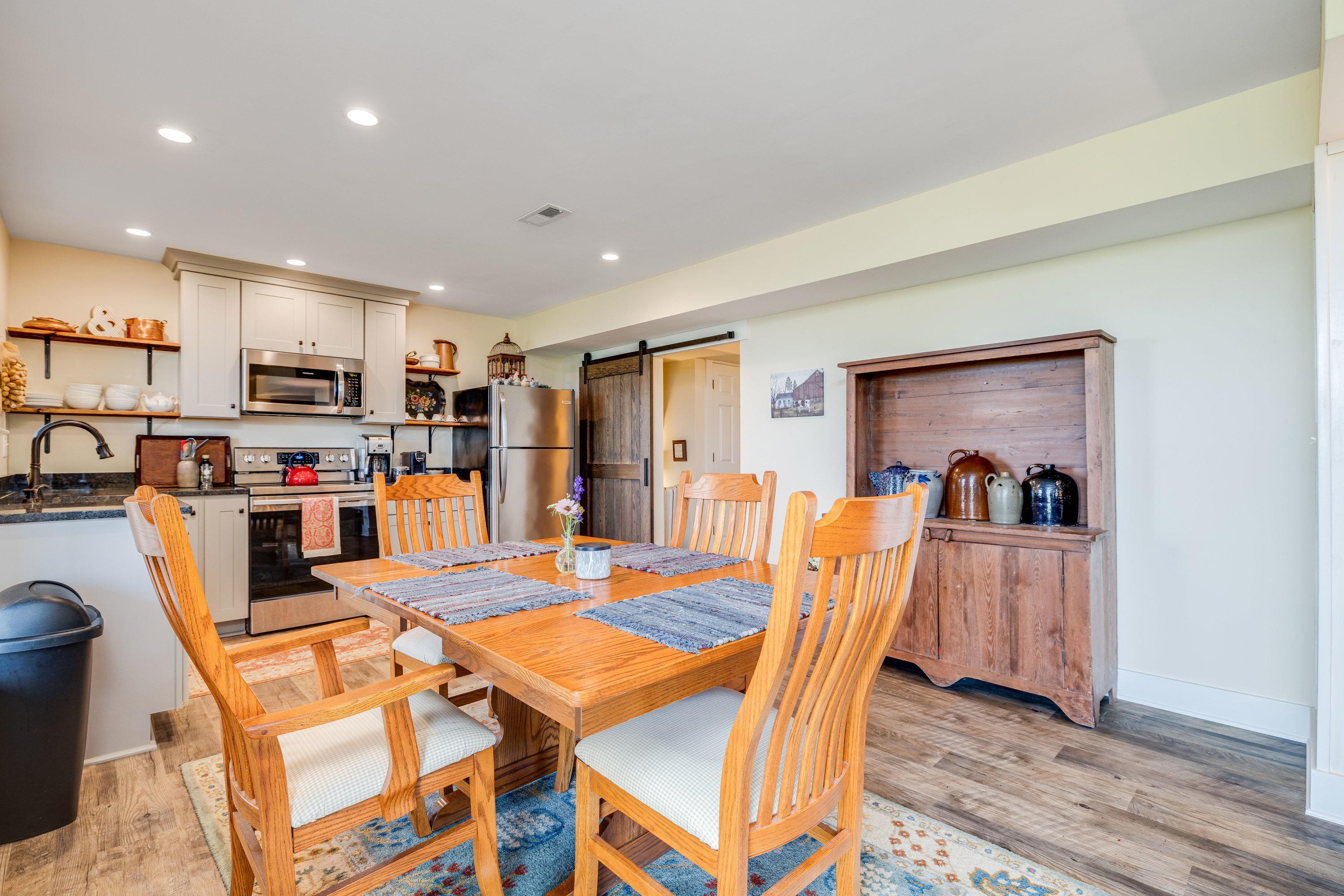 11180 Daphna Road Broadway, VA 22815 - Photo 46 of 75 The dining area is located off the kitchen space and features plenty of room for a table and chairs set!