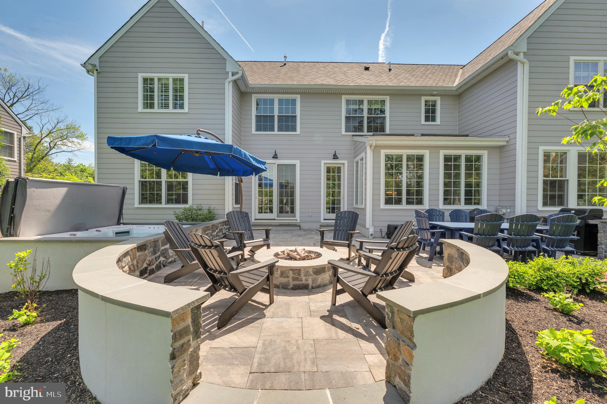 421 Howard Road Gladwyne, PA 19035 - Photo 48 of 49 a outdoor space with patio furniture and a potted plant