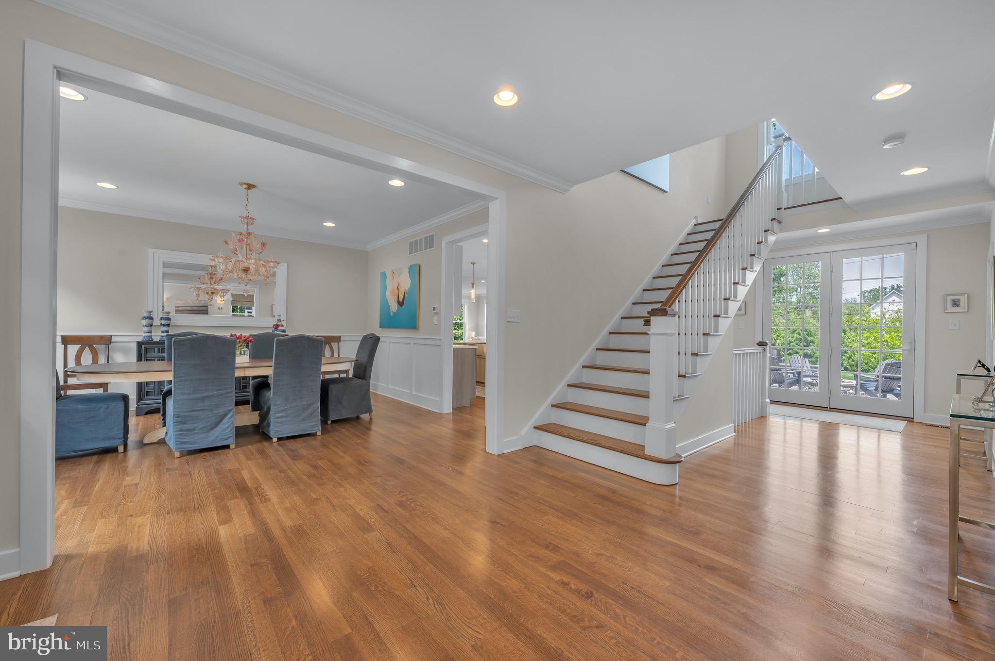 421 Howard Road Gladwyne, PA 19035 - Photo 5 of 49 a room with lots of furniture and wooden floor