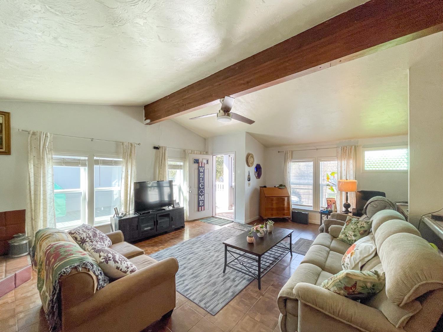 414 F Street Isleton, CA 95641 - Photo 20 of 49 a living room with furniture or couch and a wooden floor