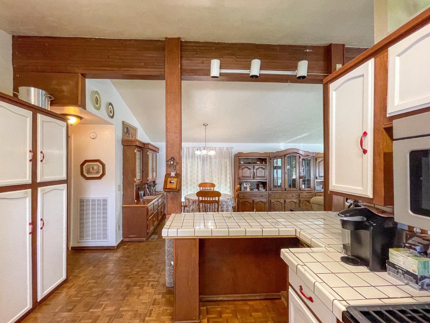 414 F Street Isleton, CA 95641 - Photo 30 of 49 a kitchen with a refrigerator and a counter top space