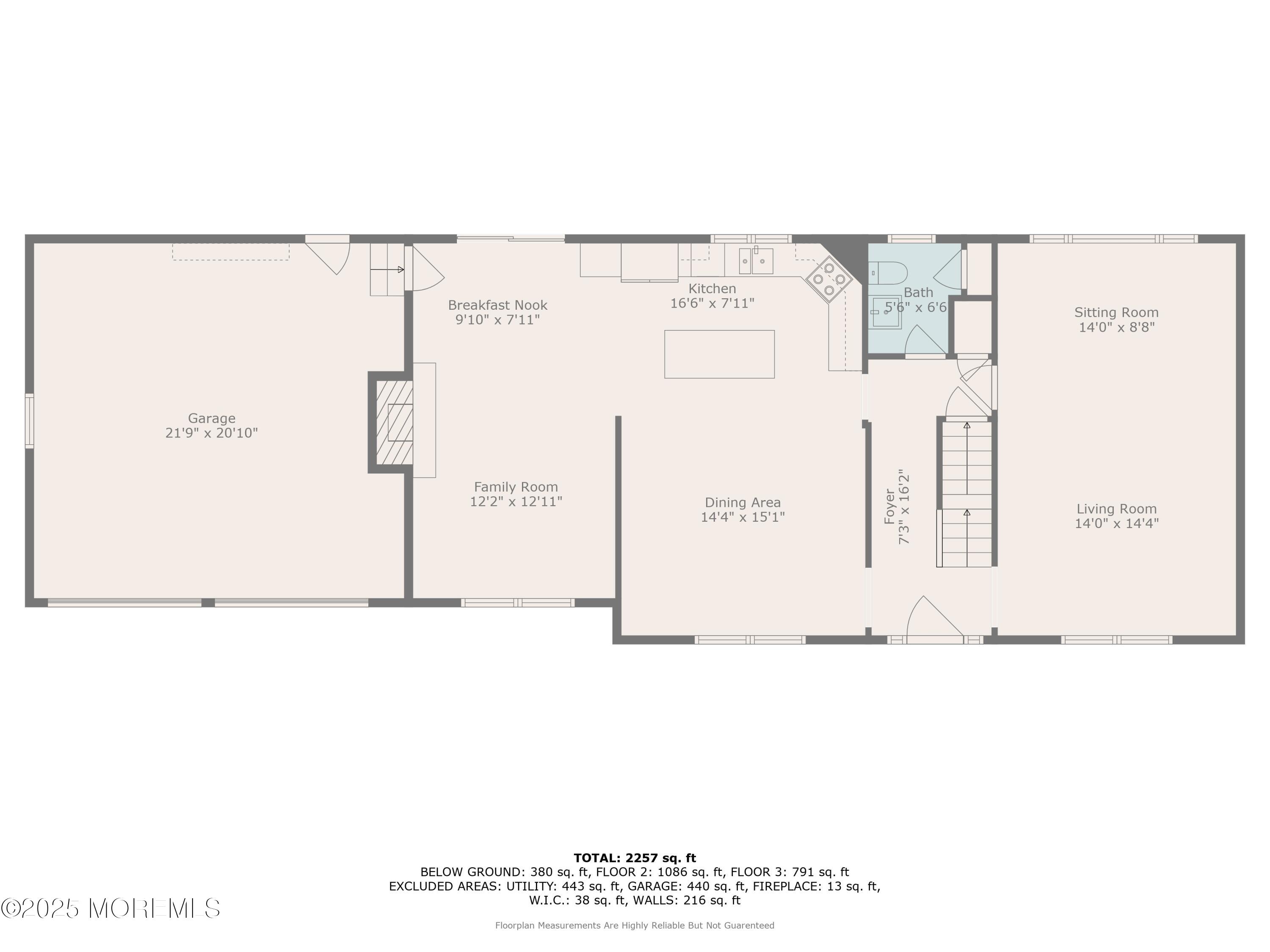 80 Robbins Court Brick, NJ 08724 - Photo 31 of 33 a picture of a floor plan