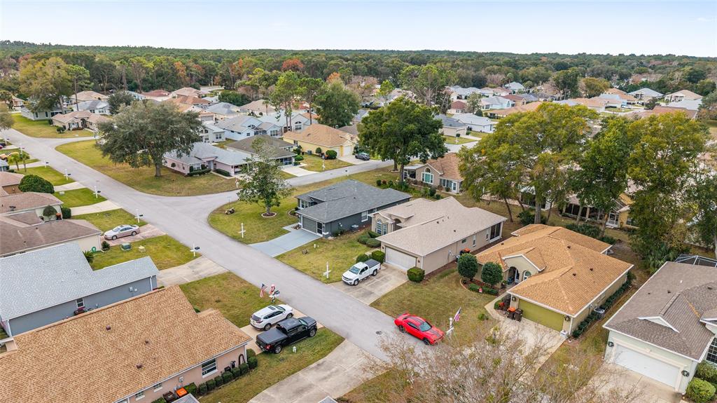 11233 Southwest 73rd Circle Ocala, FL 34476 - Photo 45 of 53 an aerial view of a house with a garden