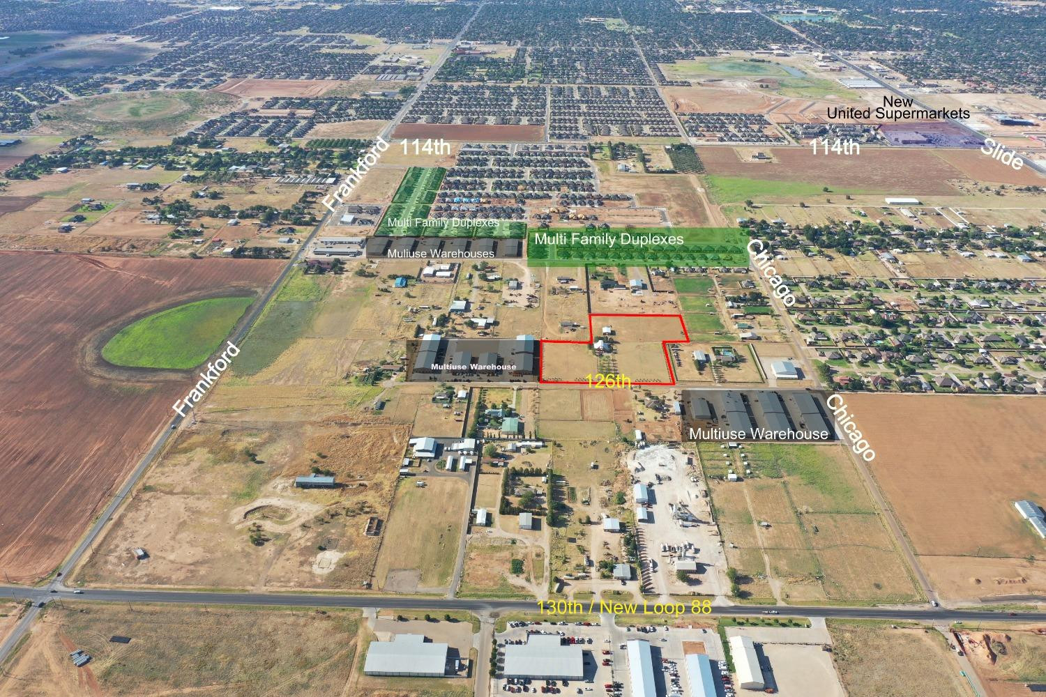 5520 126th Street Lubbock, TX 79424 - Photo 2 of 9 view of city
