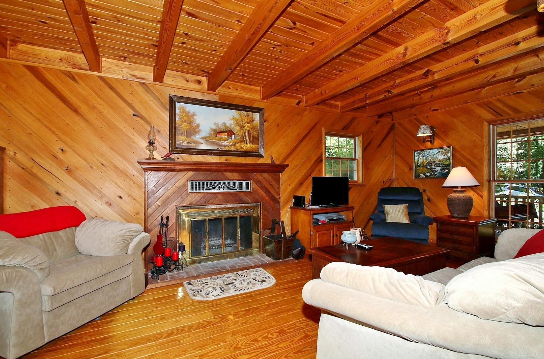 4050 Bonbrook Mill Road Boones Mill, VA 24065 - Photo 15 of 69 Wood Burning Fireplace