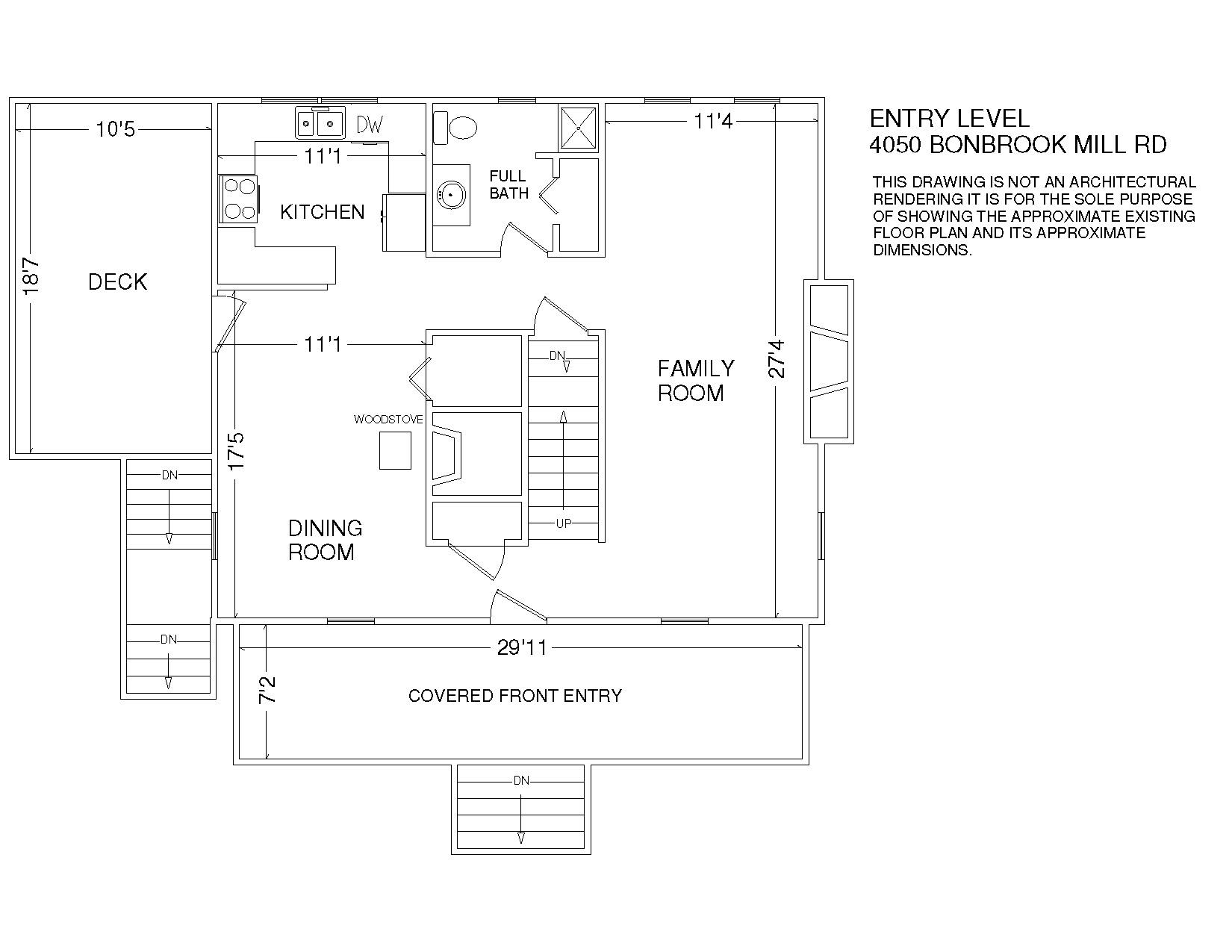 4050 Bonbrook Mill Road Boones Mill, VA 24065 - Photo 4 of 69 4050_bonbrook_mill_rd_floor_plans_page_1