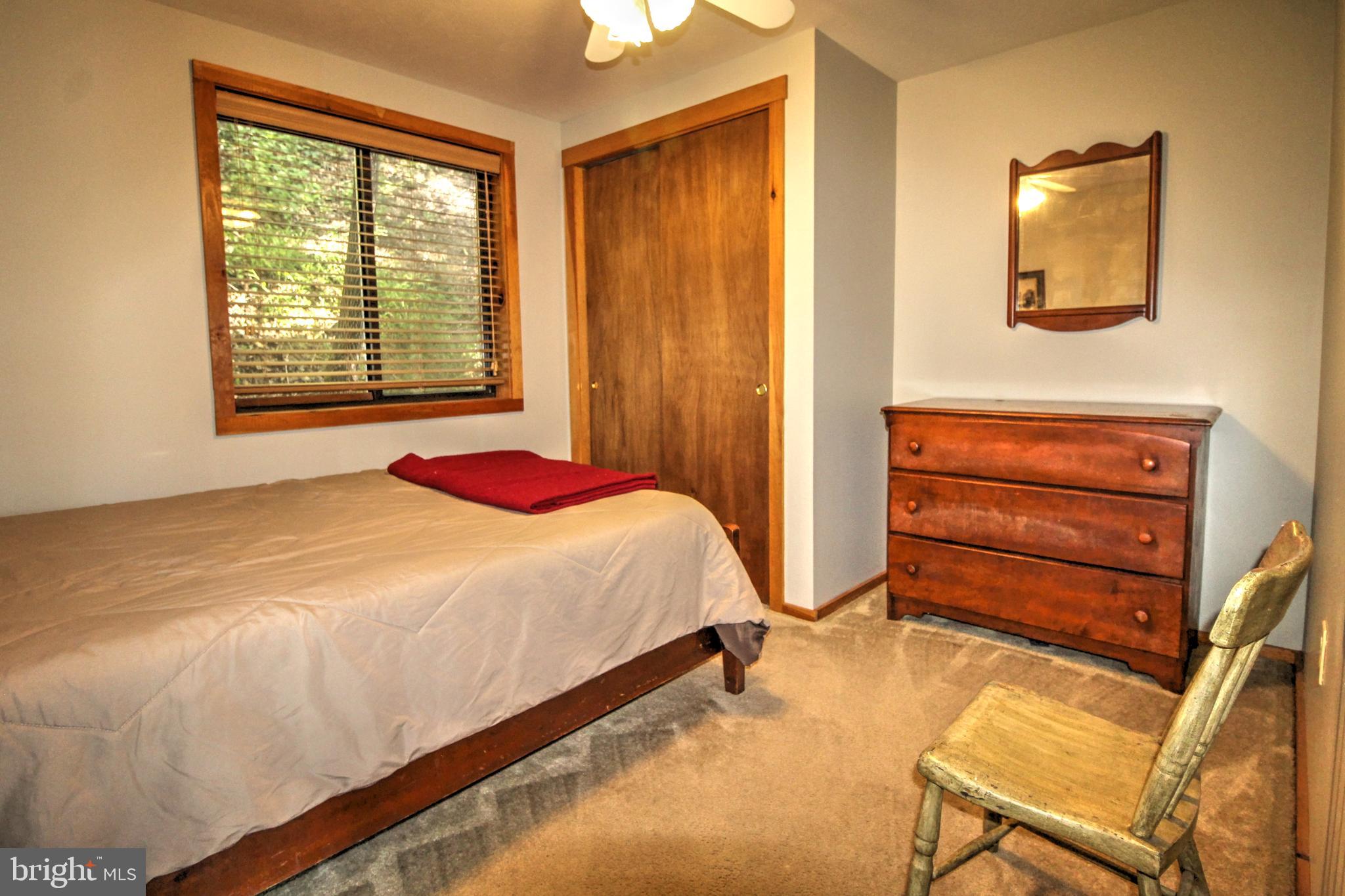 198 Hood's Point Road Basye, VA 22810 - Photo 16 of 23 a bedroom with a bed and a dresser
